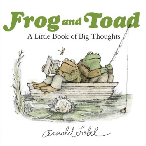 Frog and Toad: A Little Book of Big Thoughts - by Arnold Lobel
