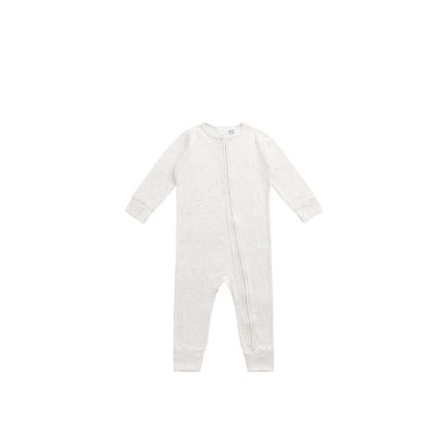 Organic Cotton Modal Frankie Onepiece - Oatmeal Marle – Jamie Kay USA
