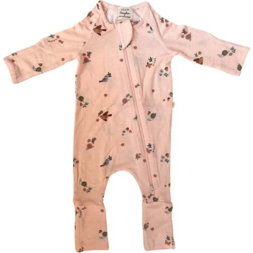 Modal Convertible Footie Pajamas, Birds - Dear Hayden | Maisonette
