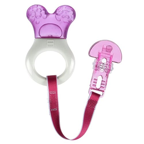 MAM Baby Toys, Teething Toys, Mini Cooler Teether with Clip, Girl, 2+ Months, 1-Count (7172-012-0-1) : Baby Teether Toys : Baby