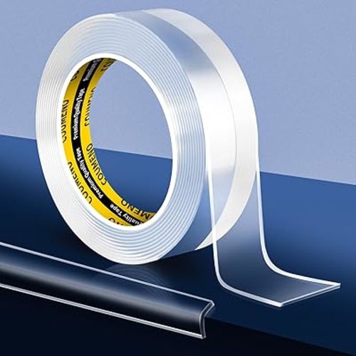 Clear Edge Protector,Safe Corner Protector, Anti-Sharp Edge Protector, for Furniture, Drawers, Tables, Cabinets1.57inX16.4FT