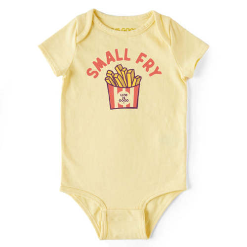 Baby Small Fry Short Sleeve Crusher Baby Bodysuit