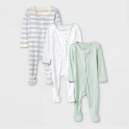 Cloud Island Sleepy Tides Zip-Up Sleep N’ Play