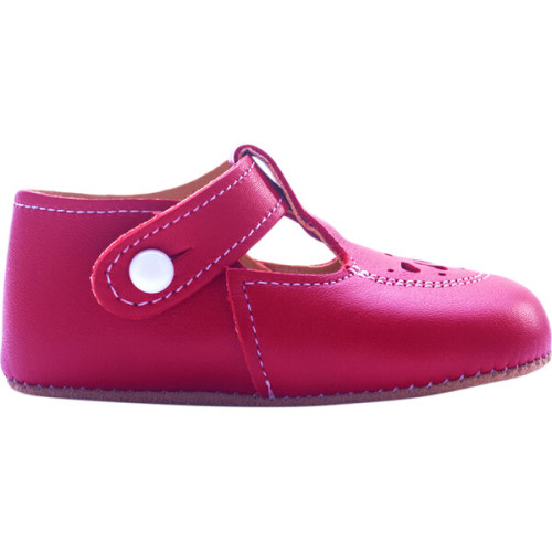 Robin British Pre-Walker Baby Shoe - Pillar Box Red - Britannical | Maisonette