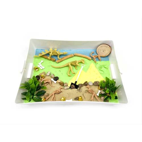 Dino Excavation Sensory Bin
