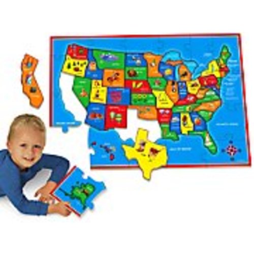 Map of the U.S.A. Floor Puzzle