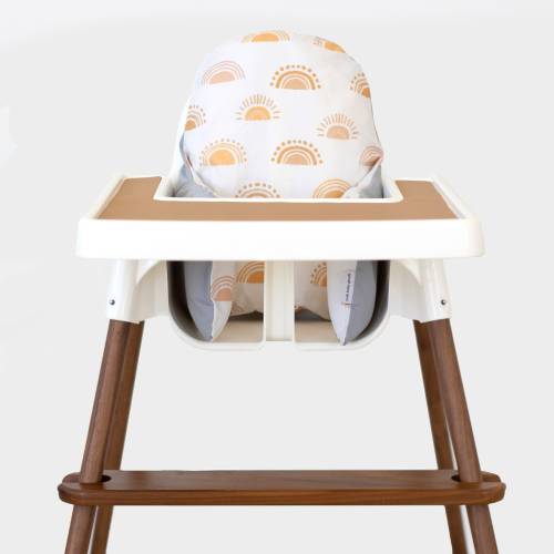 Walnut Adjustable Highchair Footrest // IKEA Antilop High Chair Foot Rest