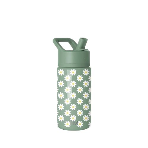 Amazon.com: Simple Modern Kids Summit Water Bottle with Straw Lid | 14oz Stainless Steel Cup Insulated Tumbler for Toddlers, School | Pink Ballerina: Home & Kitchen