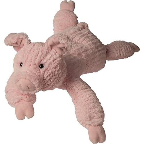 Mary Meyer Stuffed Animal Cozy Toes Soft Toy, 17-Inches, Pig