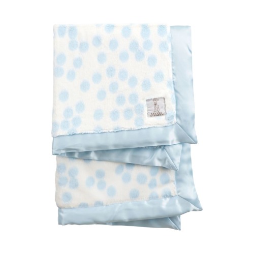 Confetti Satin Trim Blanket