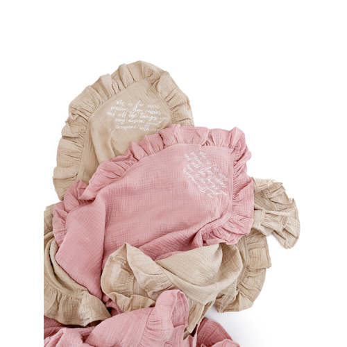 She Is Far More Precious Ruffle Swaddle Blanket – AmorClothingCo.