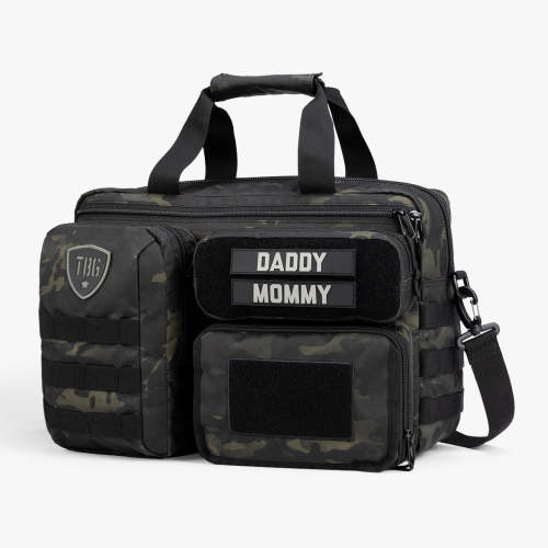 Durable Deuce Tactical Diaper Bag with Changing Mat - Lifetime Warranty – Tactical Baby Gear