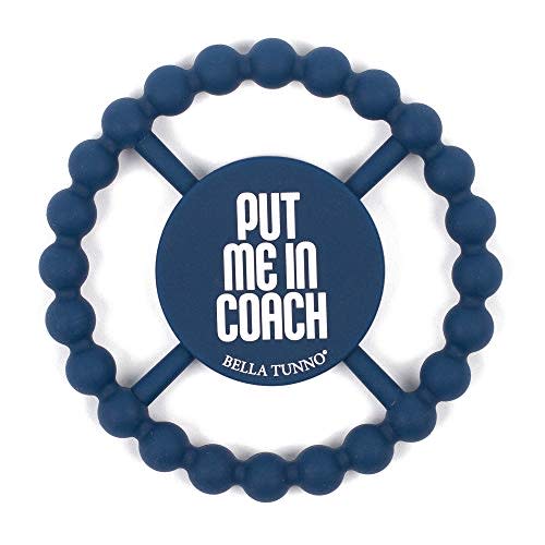 Baby Teether by Bella Tunno, Silicone Teethers for Babies 3-6 Months, 6-12 Months, Baby Toys, Pacifier, Teething Relief, Boys, Girls, Coach