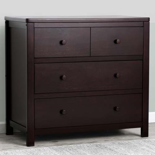 3 Drawer Dresser With Interlocking Drawers