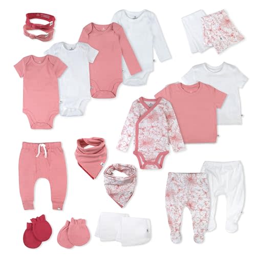 HonestBaby Baby 100% Organic Cotton Gift Sets, Multipack