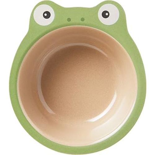 Nuby Rice Husk Baby Bowl - 100% Compostable and Biodegradable, Eco-Friendly Toddler Feeding Bowl, Non-Toxic, 6+ Months - Earth Friendly Tableware