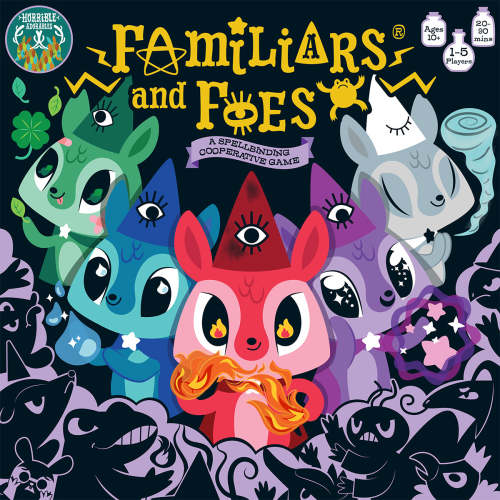 Horrible Adorables - Familiars and Foes: A Spellbinding Cooperative Bo | Kidrobot