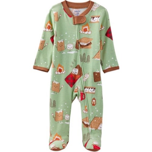 Scout One-Piece Organic Cotton Pajamas, 3-6M