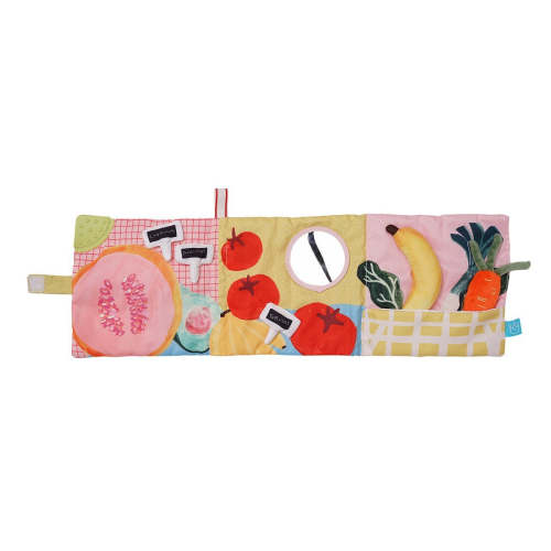 Manhattan Toy mini apple farm soft book