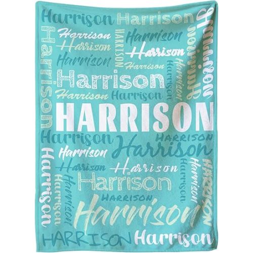 Custom Blanket, Personalized Baby Blanket, Custom Baby Blanket with Name, Customized Baby Name Blanket, Customize Baby Blanket for Baby Girl or Boy, Best Gift for Baby, Newborn, New Mom