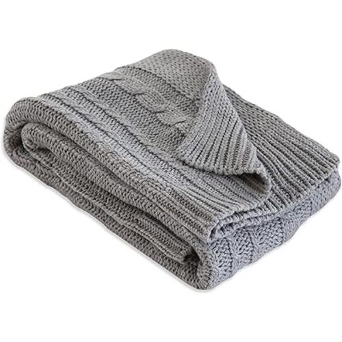 Burts Bees Baby Infant Blanket, Cable Knit