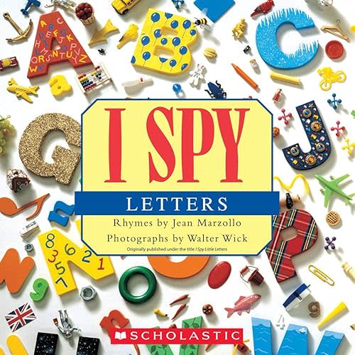 I Spy Letters Paperback – Picture Book, January 1, 2012