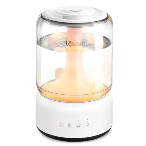 LEVOIT Humidifiers for Bedroom, 4.2L Top Fill for Large Room with 42H Runtime, Dishwasher Safe Design Easy to Clean, 21dB Quiet Cool Mist for Baby, Plants, Night Light, Essential Oil Diffuser, White