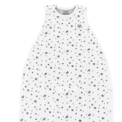 4 Season® Ultimate Baby Sleep Bag, Merino Wool & Organic Cotton, Star White