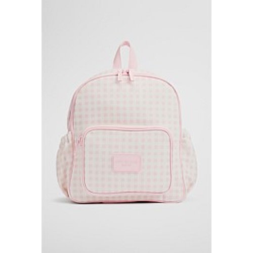Mineral Pink Gingham Backpack - Accessories | Country Road
