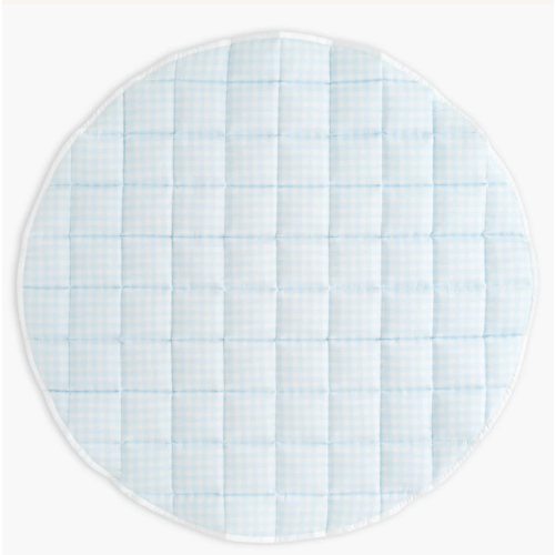 Picnic Gingham Play Mat - Blue | Gooselings