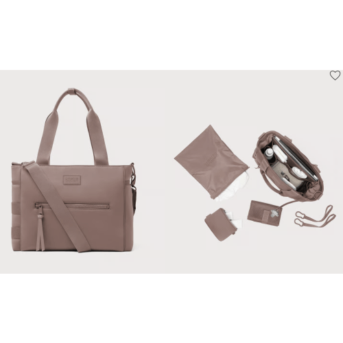Wade Diaper Tote in Dune