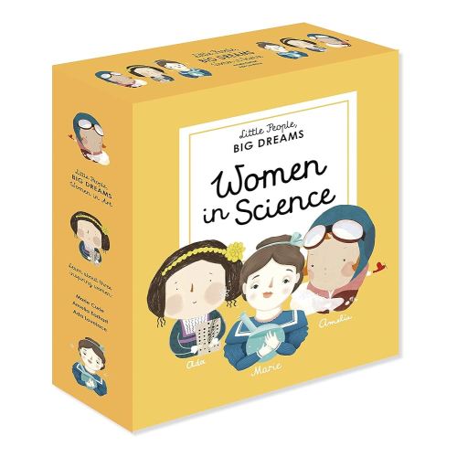 Little People, BIG DREAMS: Women in Science: 3 books from the Ada Lovelace - Marie Curie - Amelia Earhart