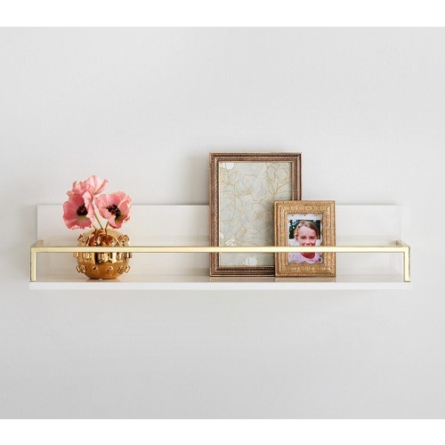 Gold Polished Shelves (24" - 36")