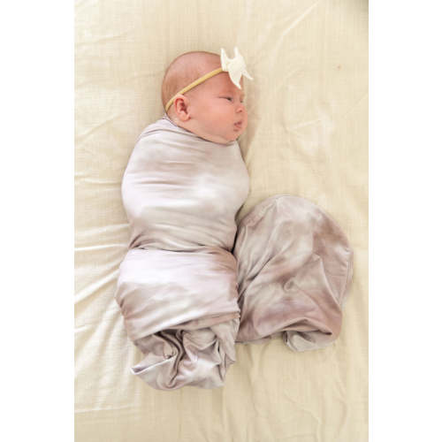TAUPE TIE DYE | SWADDLE