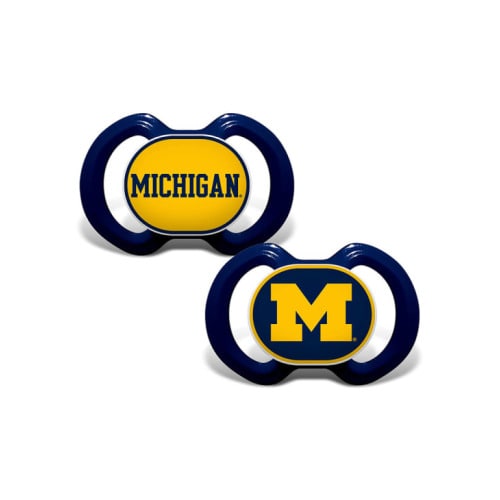 Michigan Wolverines BLUE 2 Pack Pacifier - 17810254