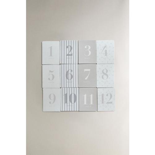 ELEPHANT BABY MONTH CARDS