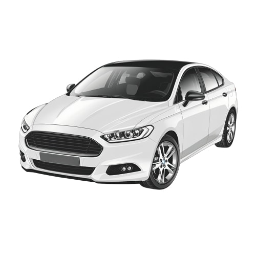 Ford Fusion 2nd Gen Sedan Car Sun Shades (2013-2020)