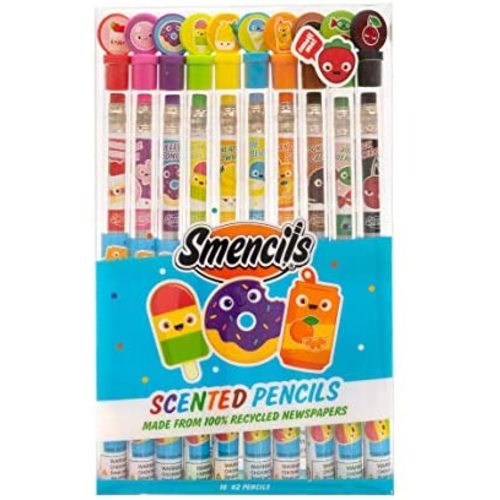 Scentco Graphite Smencils - HB #2 Scented Pencils, 10 Count - Original