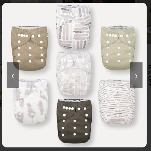 Reusable Diapers - Earthy Boho