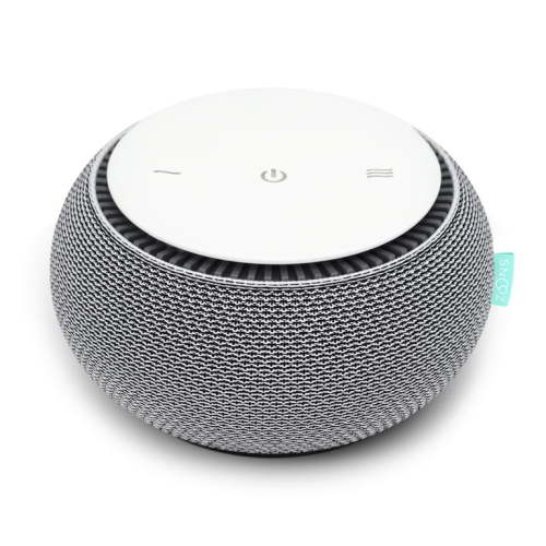 SNOOZ White Noise Sound Machine - Real Fan Inside, Control Via iOS and Android App - Cloud