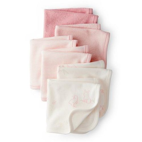 Baby Girl Carter's 6-pc. Soft Cotton Washcloth Set