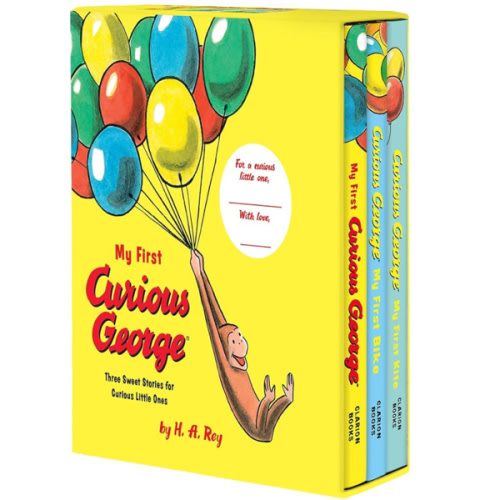 My First Curious George 3-Book Box Set: My First Curious George, Curious George: My First Bike, Curious George: My First Kite