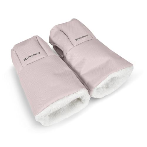 UPPAbaby CozyHandmuff/Easily Attaches to Stroller Handlebars/Ultra-Plush, Weather-Proof Hand Protection/Alice (Dusty Pink)