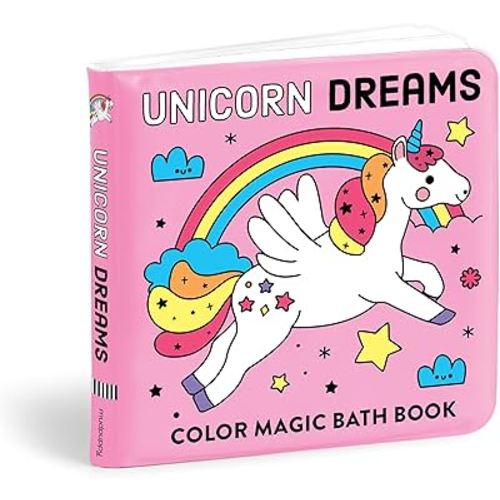 Unicorn Dreams Color Magic Bath Book