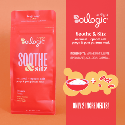 Soothe & Sitz Oatmeal + Epsom Salt Pregnancy and Postpartum Soak