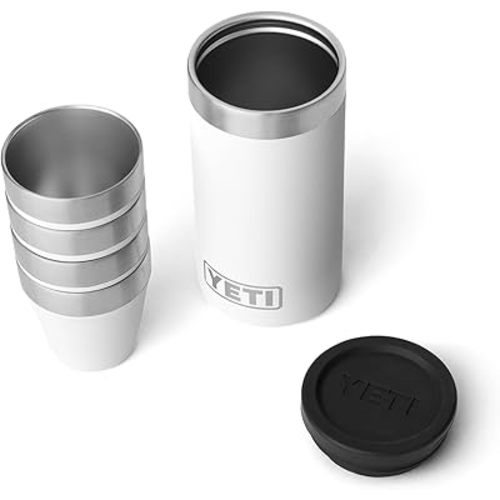 YETI Shot Glasses with Carrying Case, Set of 4