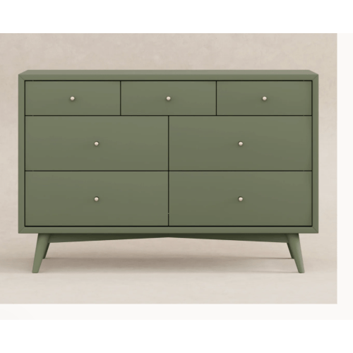 Palma 7 Drawer Double Dresser | Mid-Century Modern Dresser – Babyletto