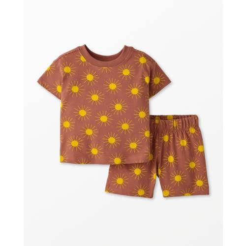 Baby Relaxed Fit T-Shirt & Shorts Set | Hanna Andersson