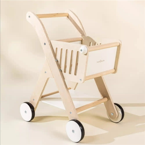 Coco Village Wooden Shopping Cart