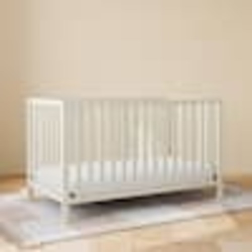 Storkcraft Morningside Frosted Oat 5-in-1 Convertible Crib 04523-30D